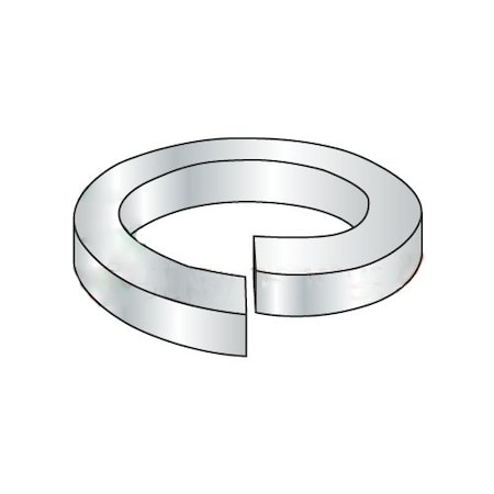 Newport Fasteners Split Lock Washer, For Screw Size M10 Steel, Zinc Plated Finish, 3000 PK 128433